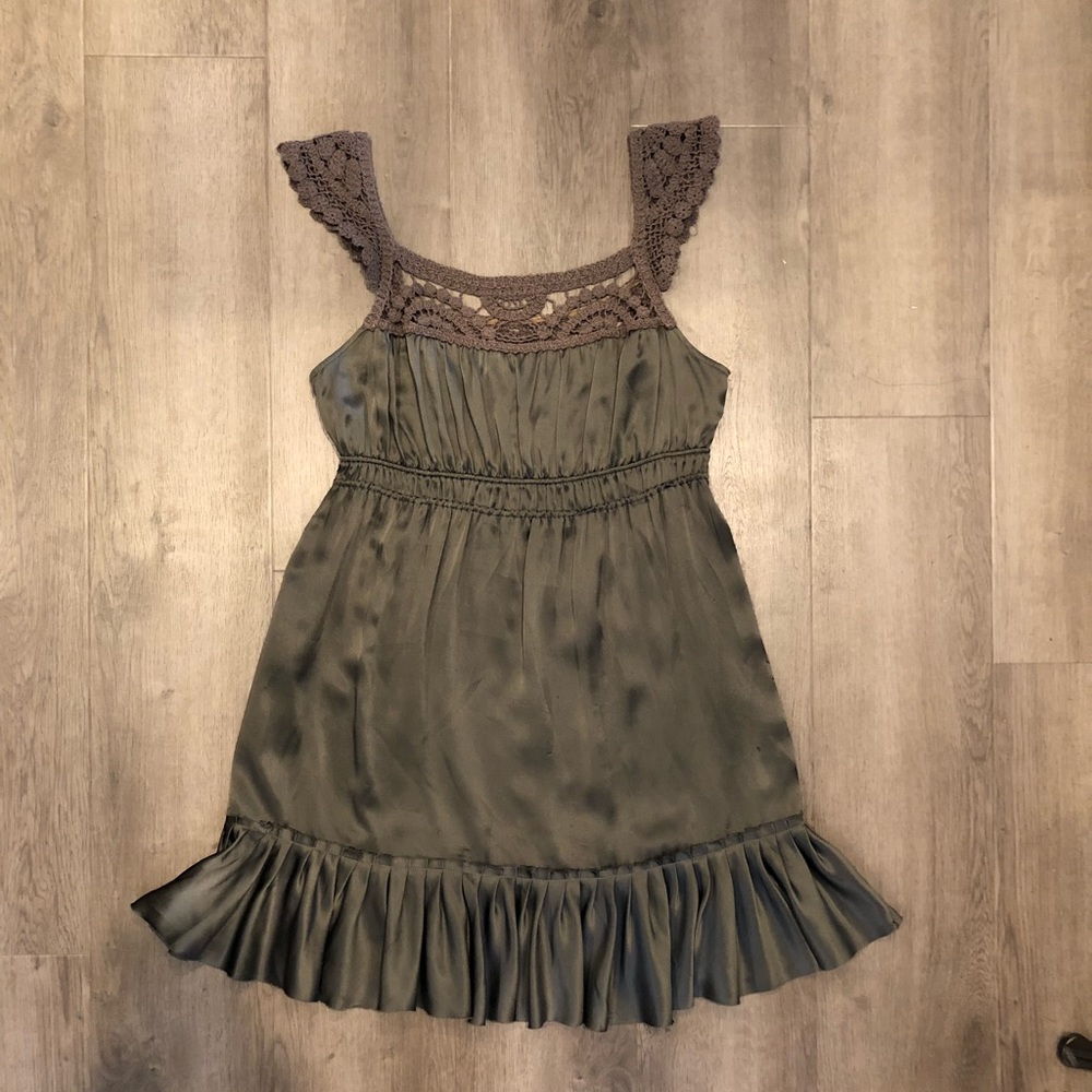 Silk Hale Bob Dress.  Has a Free People style.
